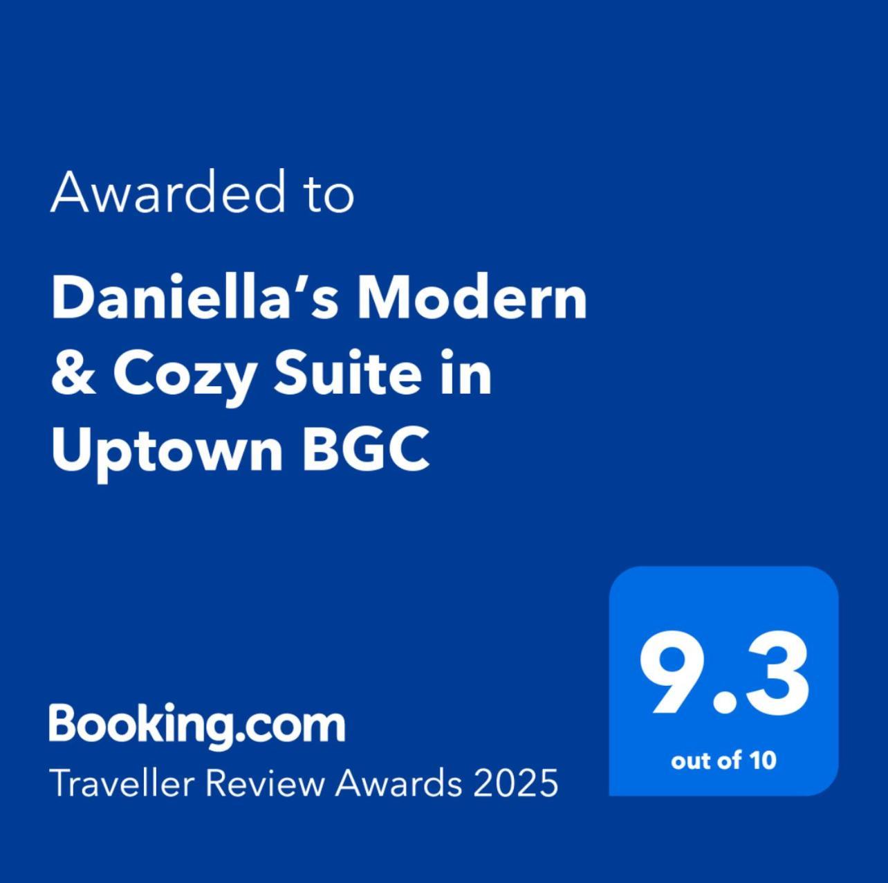 Daniella'S Modern & Cozy Suite In Uptown Bgc Manila Exterior photo